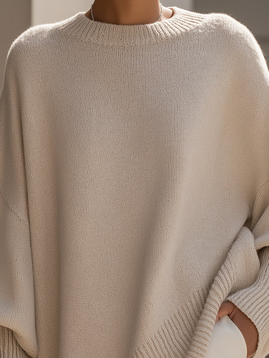 Belvenza | Pullover Oversize in Maglia Morbida