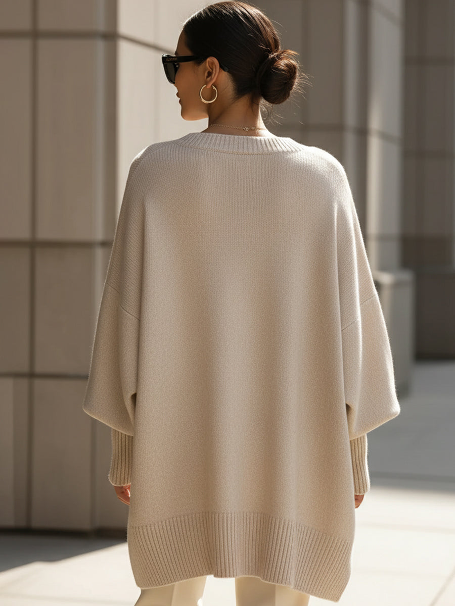 Belvenza | Pullover Oversize in Maglia Morbida