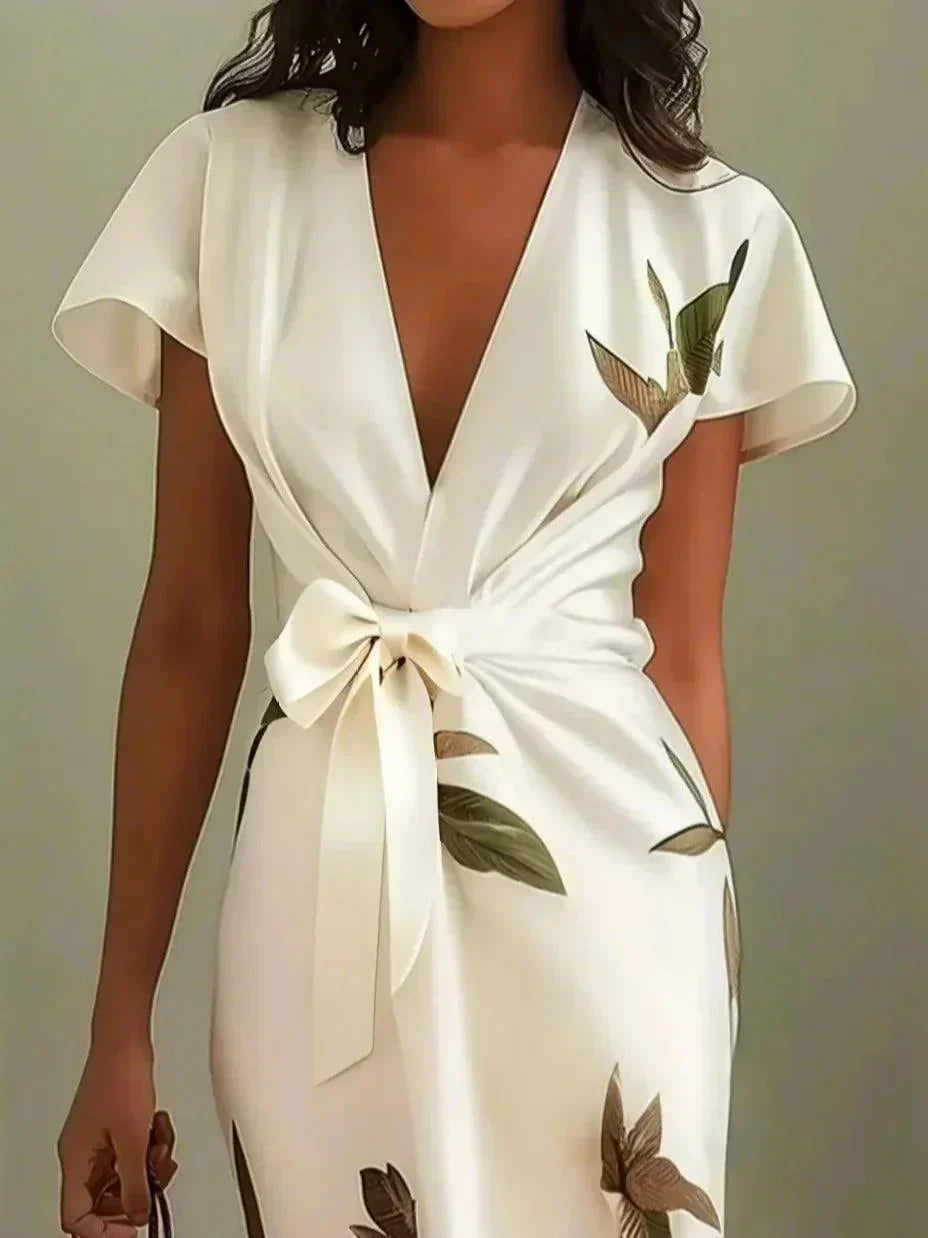 Belvenza | Vestito Leggero Elegante in Tessuto Fluido