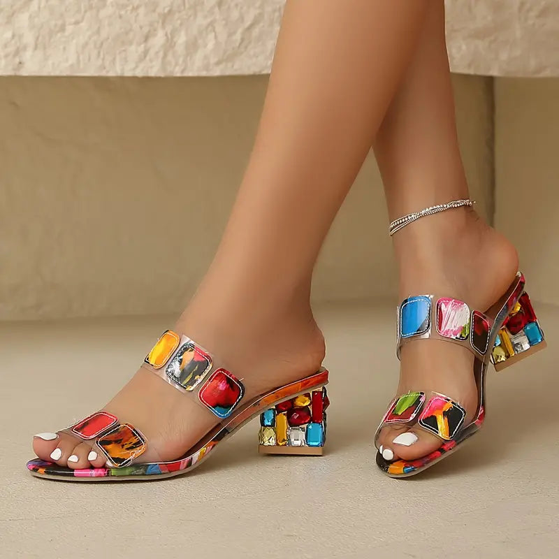Belvenza | Sandali Eleganti con Doppio Cinturino