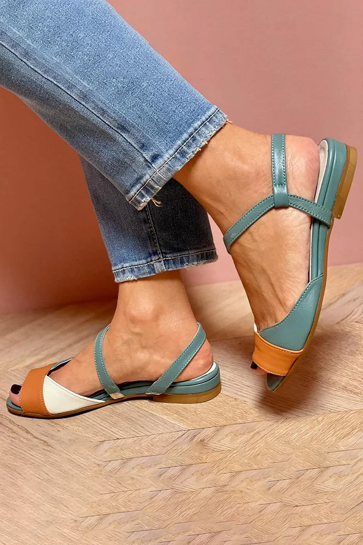 Belvenza | Sandali Eleganti Farbakzent