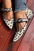 Belvenza | Scarpe da Ballo con Stampa Animali e Dettagli Strappati
