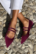 Belvenza | Ballerina Elegante con Doppio Righello