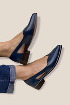 Belvenza | Ballerina Elegante con Taglio Laterale