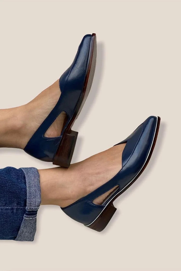 Belvenza | Ballerina Elegante con Taglio Laterale
