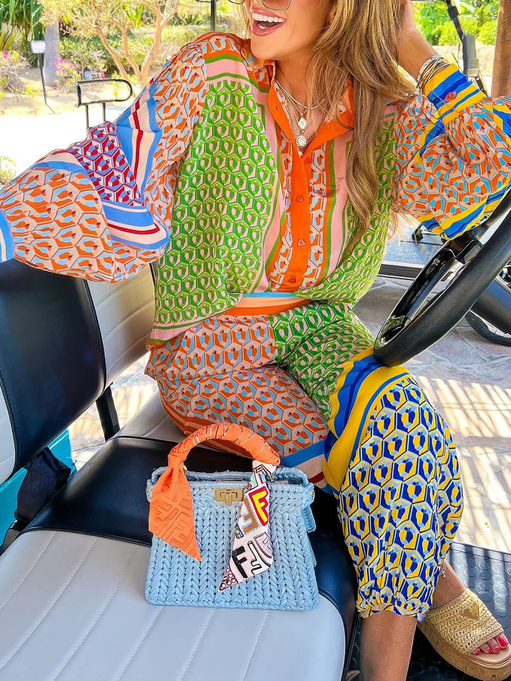 Belvenza | Maglietta Unica Tropicale Colorata
