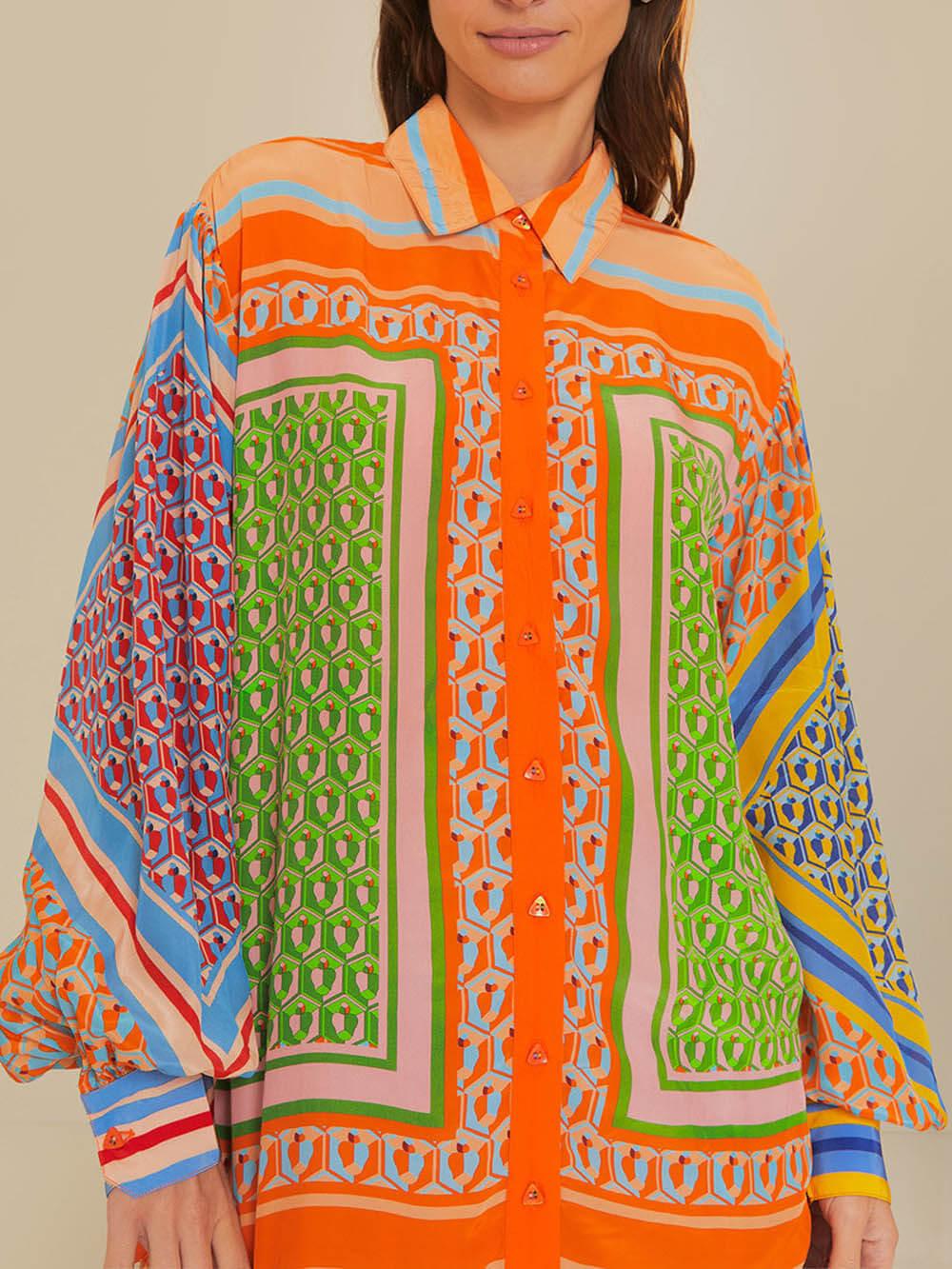 Belvenza | Maglietta Unica Tropicale Colorata
