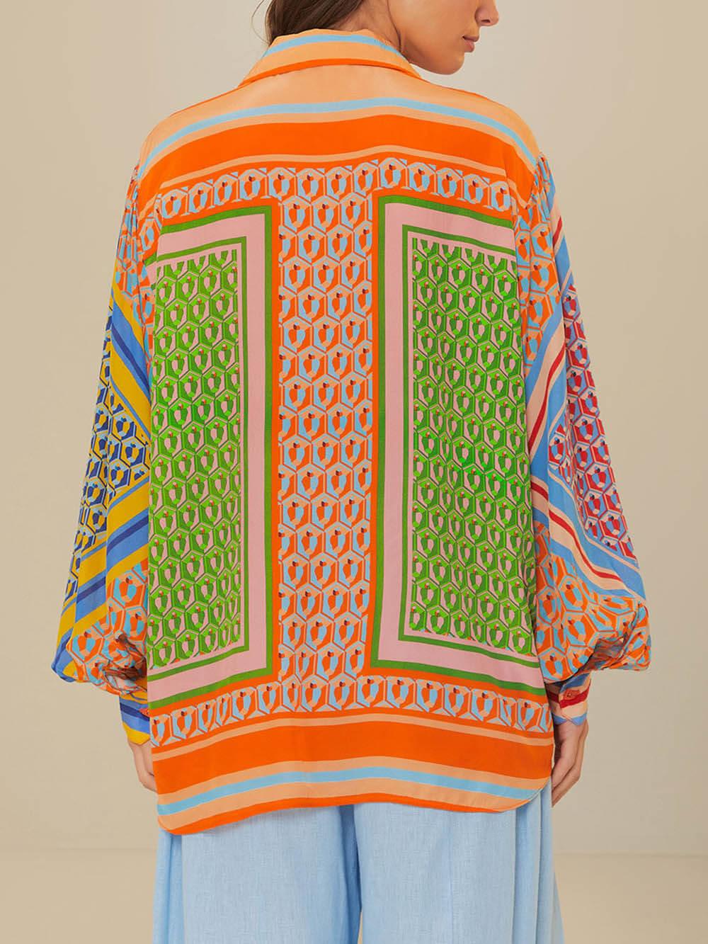 Belvenza | Maglietta Unica Tropicale Colorata