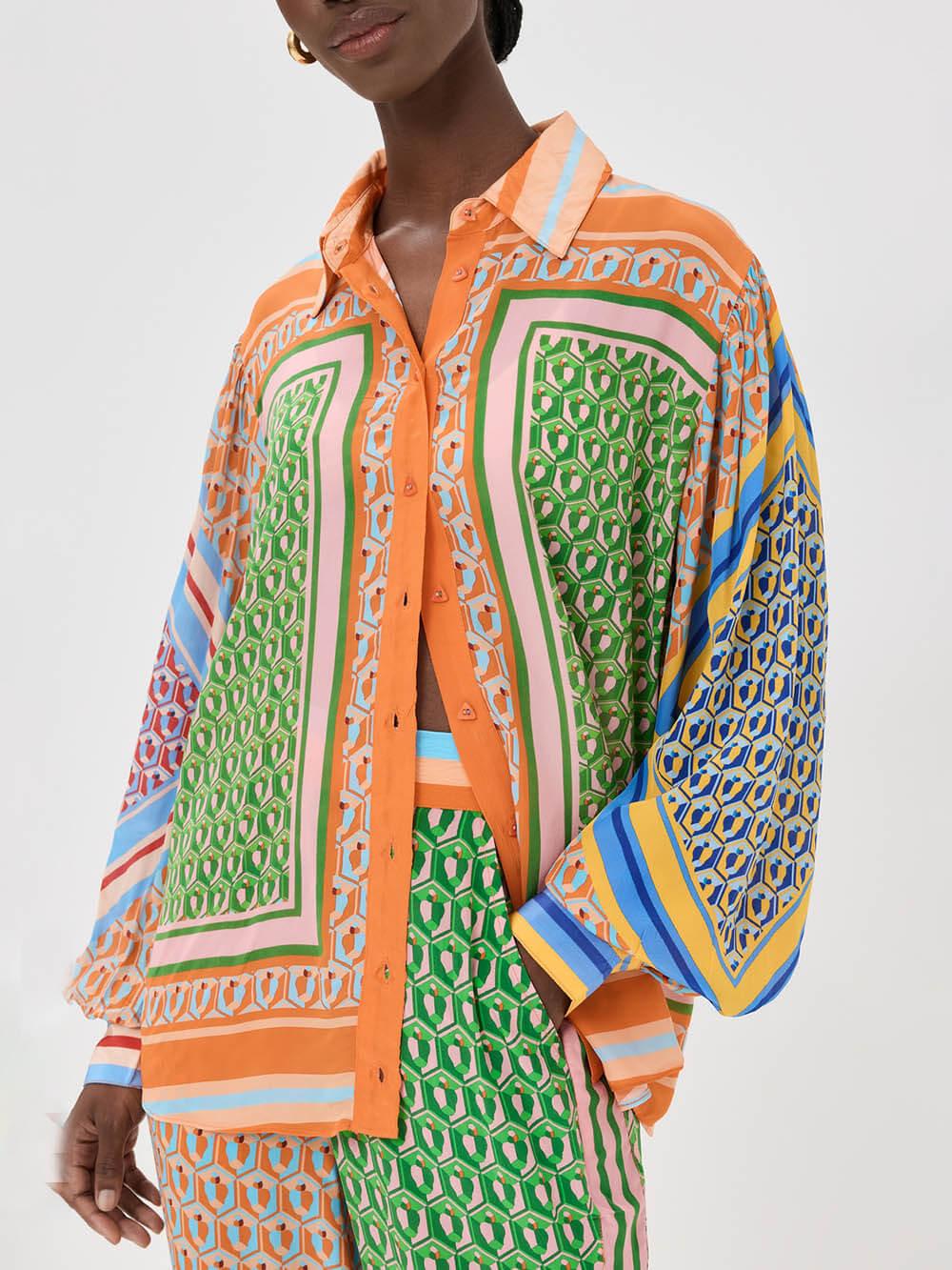 Belvenza | Maglietta Unica Tropicale Colorata