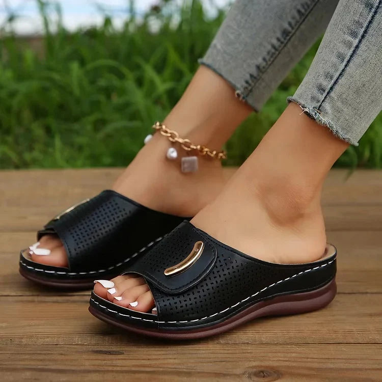 Belvenza | Sandali Urban Classici Neri