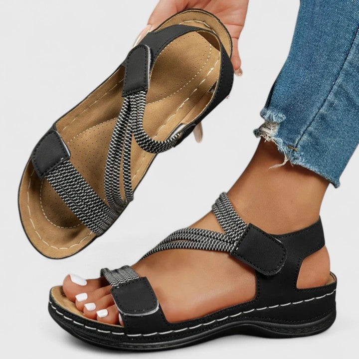 Belvenza | Sandali Eleganti Neri
