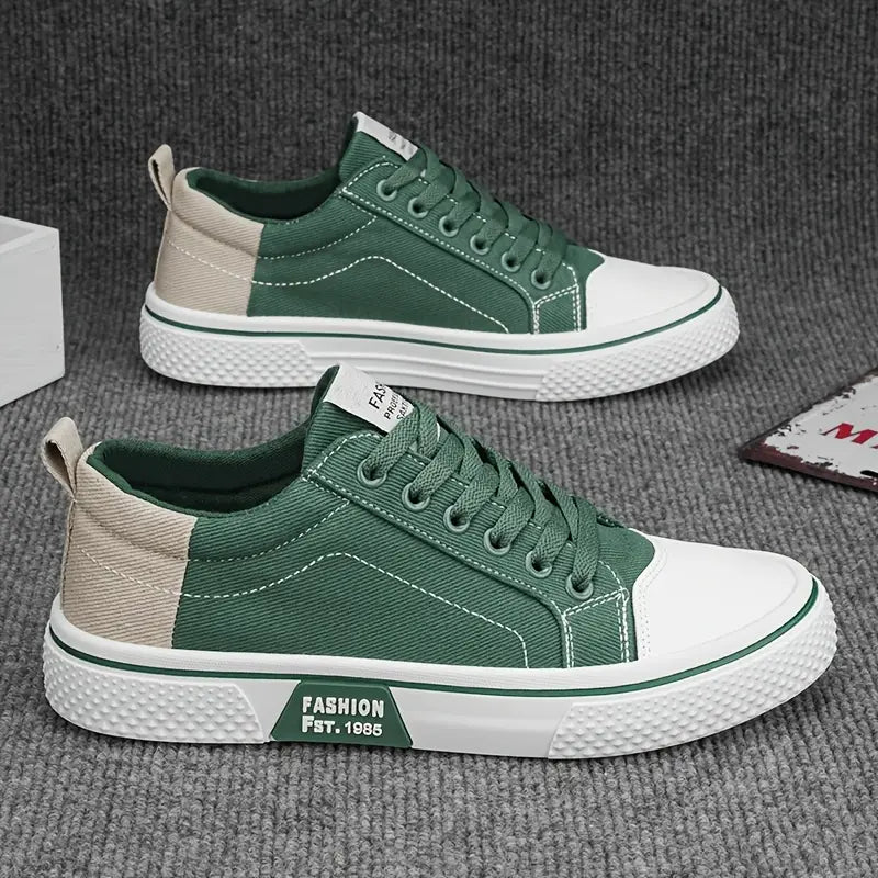 Belvenza | Sneakers Comode e Casual in Tessuto Grigio