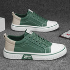 Belvenza | Sneakers Comode e Casual in Tessuto Grigio