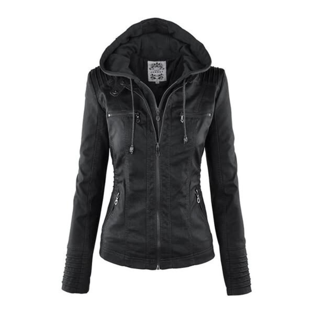 Belvenza | Giacca Elegante in Tessuto Nero