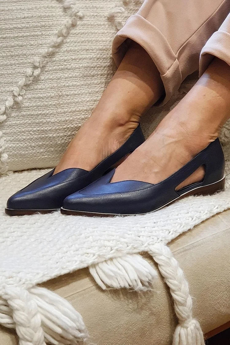 Belvenza | Ballerina Elegante con Taglio Laterale