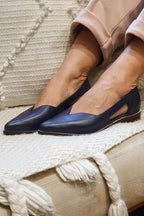 Belvenza | Ballerina Elegante con Taglio Laterale