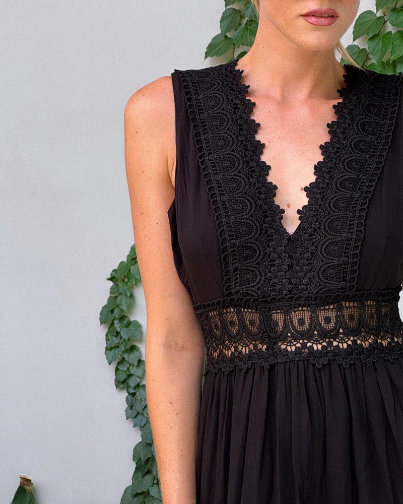 Belvenza | Abito Elegante Bianco e Nero