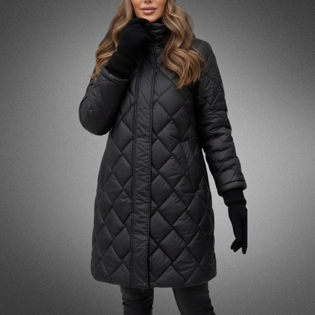 Belvenza | Giacca Elegante Bianca in Tessuto Premium
