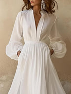 Belvenza | Vestito Vintage con Scollo a V