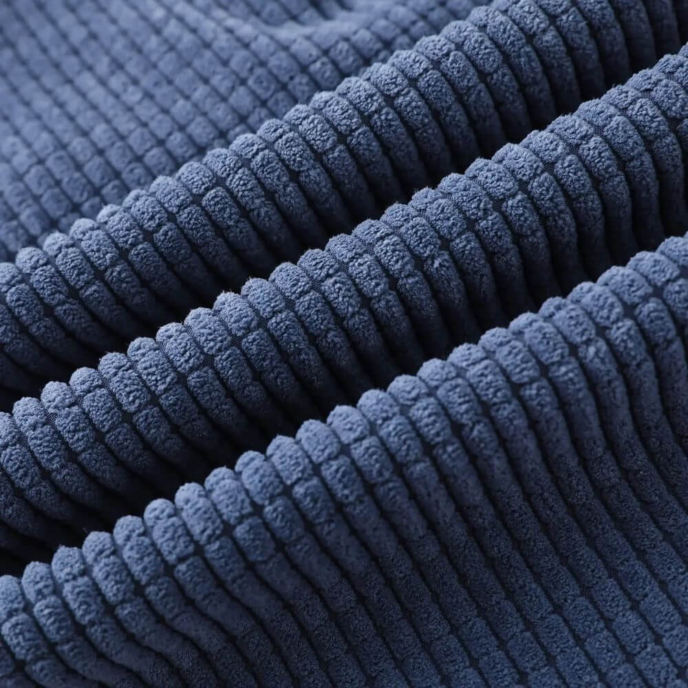 Belvenza | Pantaloni in Velluto Morbido Verde