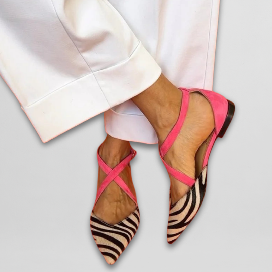 Belvenza | Ballerine in Rete con Fascia X