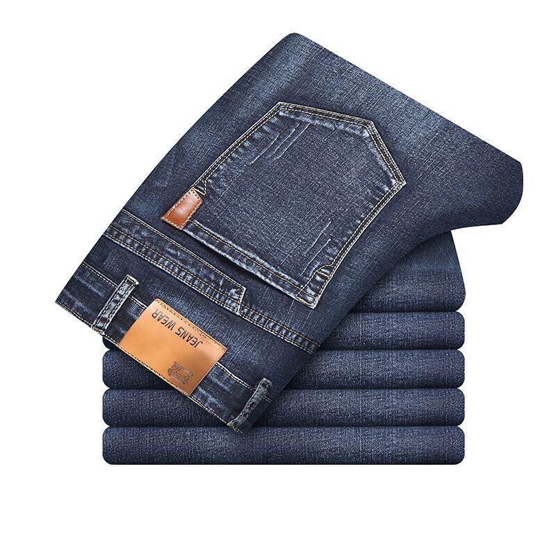 Belvenza | Jeans Stretch in Denim Blu Premium