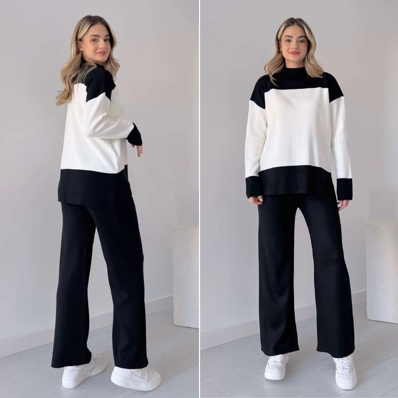 Belvenza | Set Elegante in Tessuto Morbido con Stile Moderno
