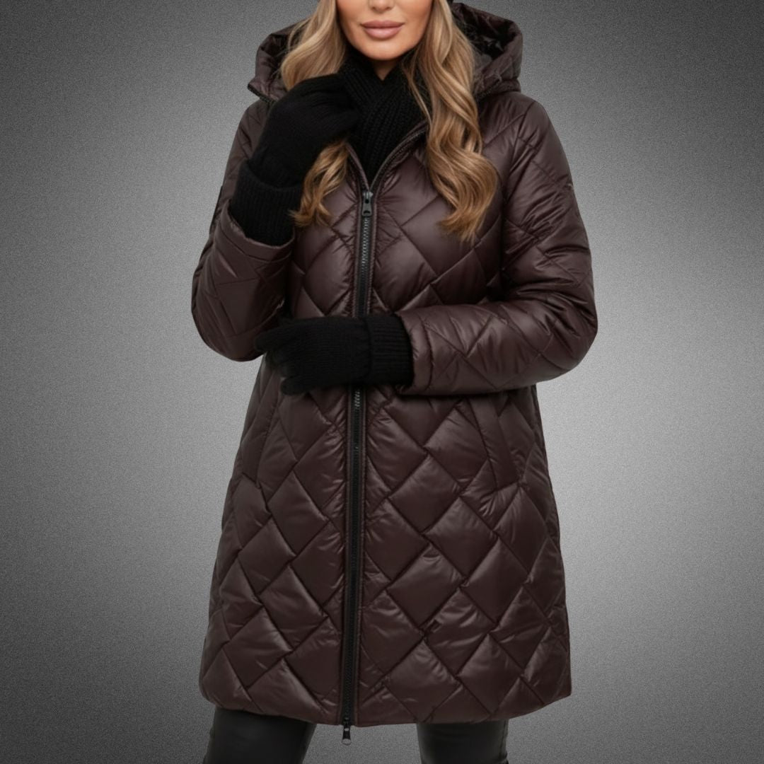 Belvenza | Giacca Elegante Bianca in Tessuto Premium