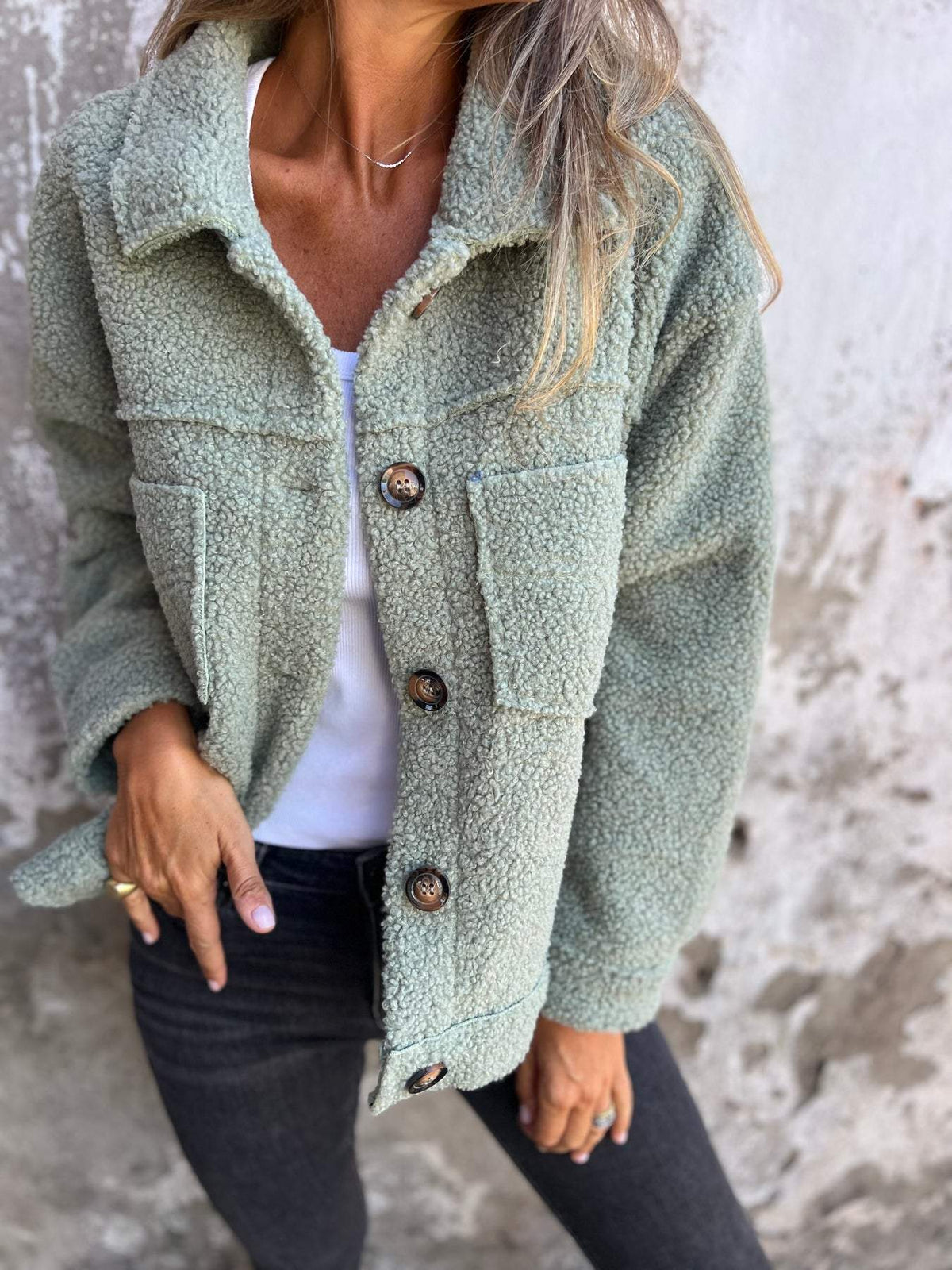 Belvenza | Giacca Elegante a Nodi in Tessuto Leggero