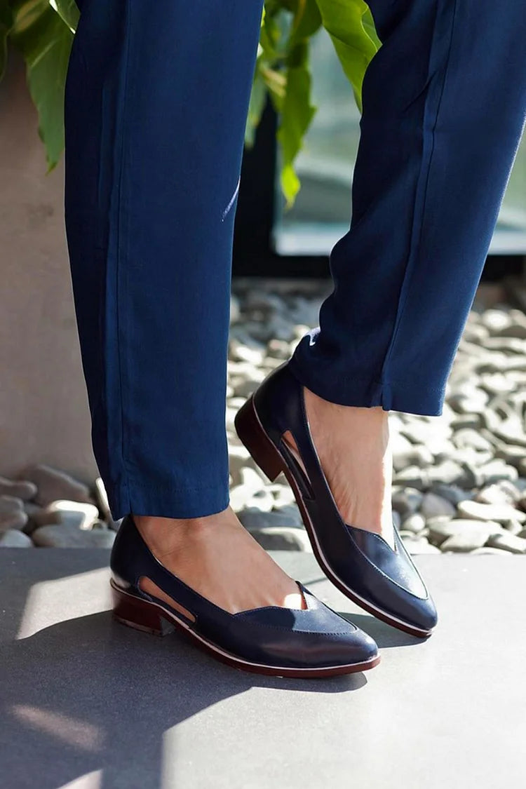 Belvenza | Ballerina Elegante con Taglio Laterale
