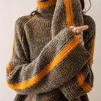 Belvenza | Pullover Elegante con Colletto Alto