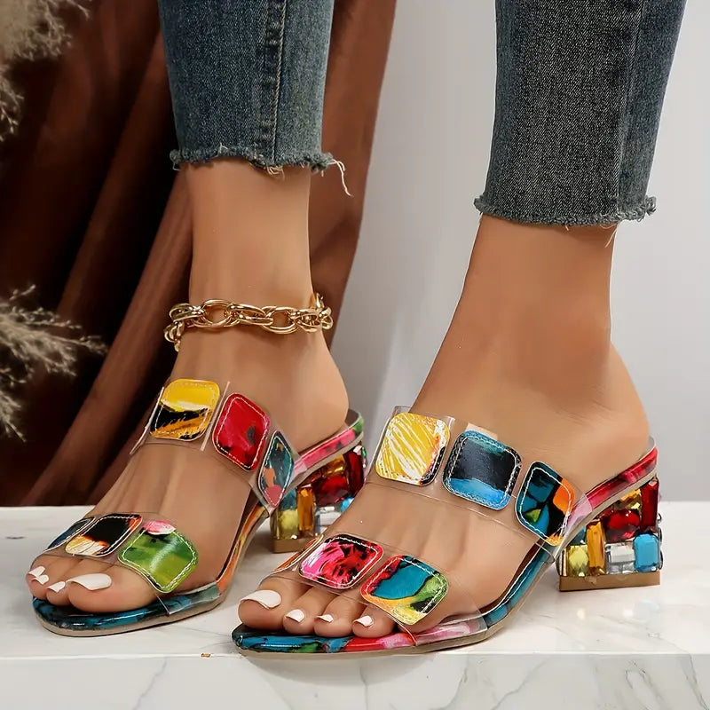 Belvenza | Sandali Eleganti con Doppio Cinturino