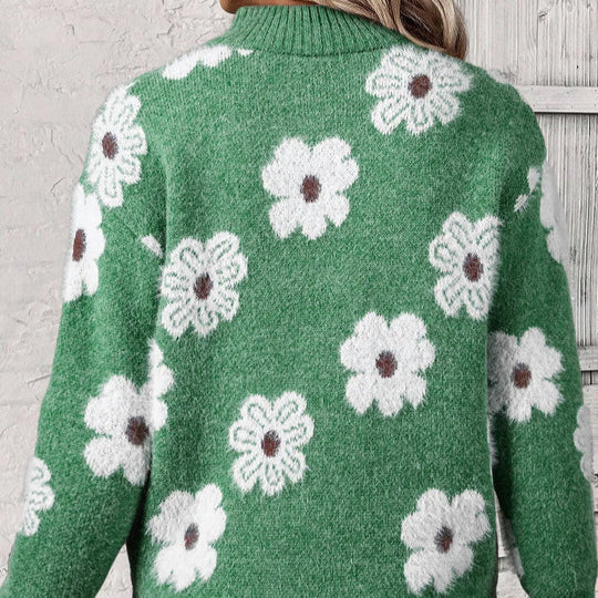 Belvenza | Pullover Elegante con Colletto a Zip