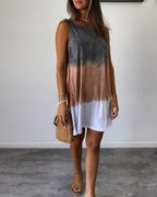 Belvenza | Vestito Gradient in Stile Tie Dye