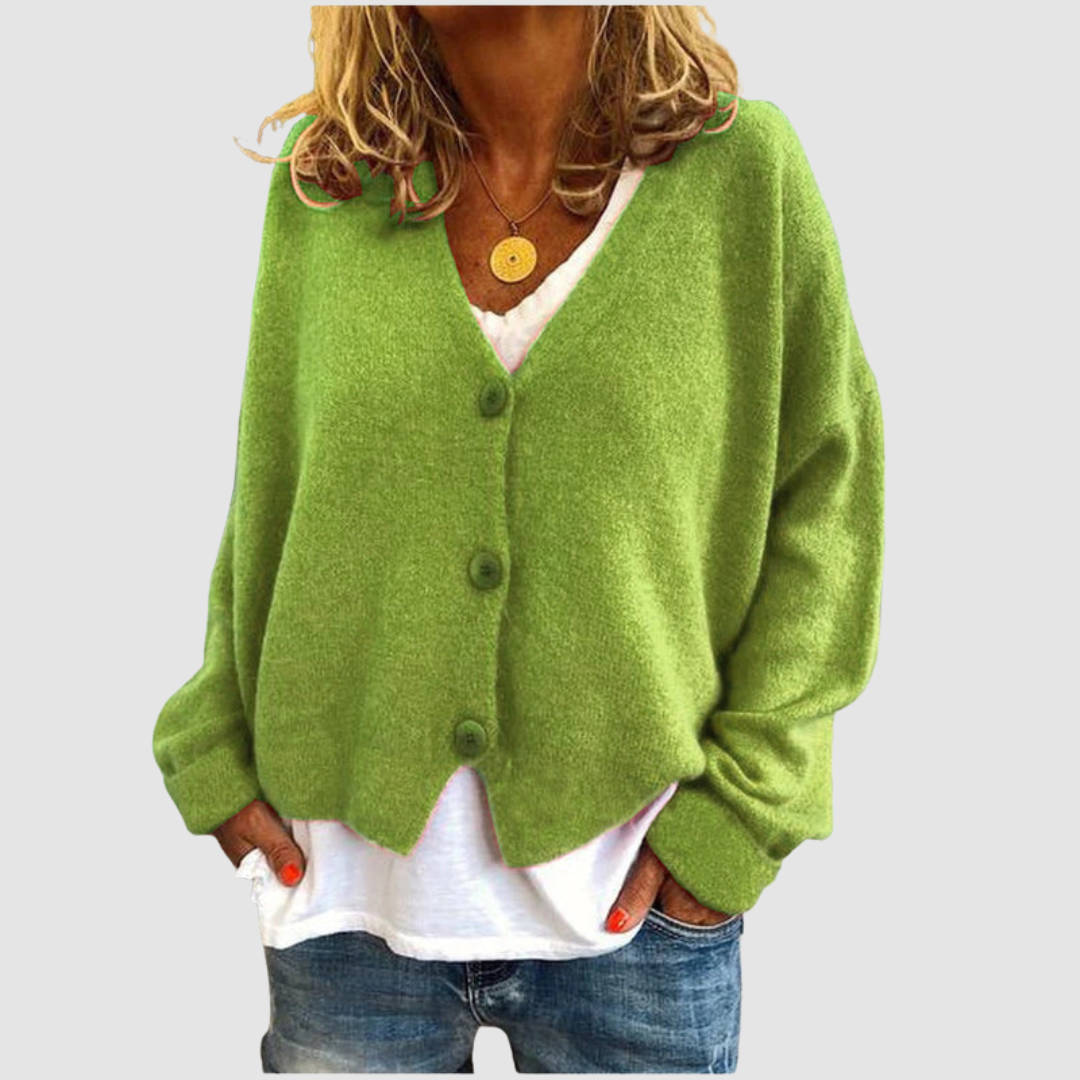 Belvenza | Cardigan Elegante in Maglia Morbida