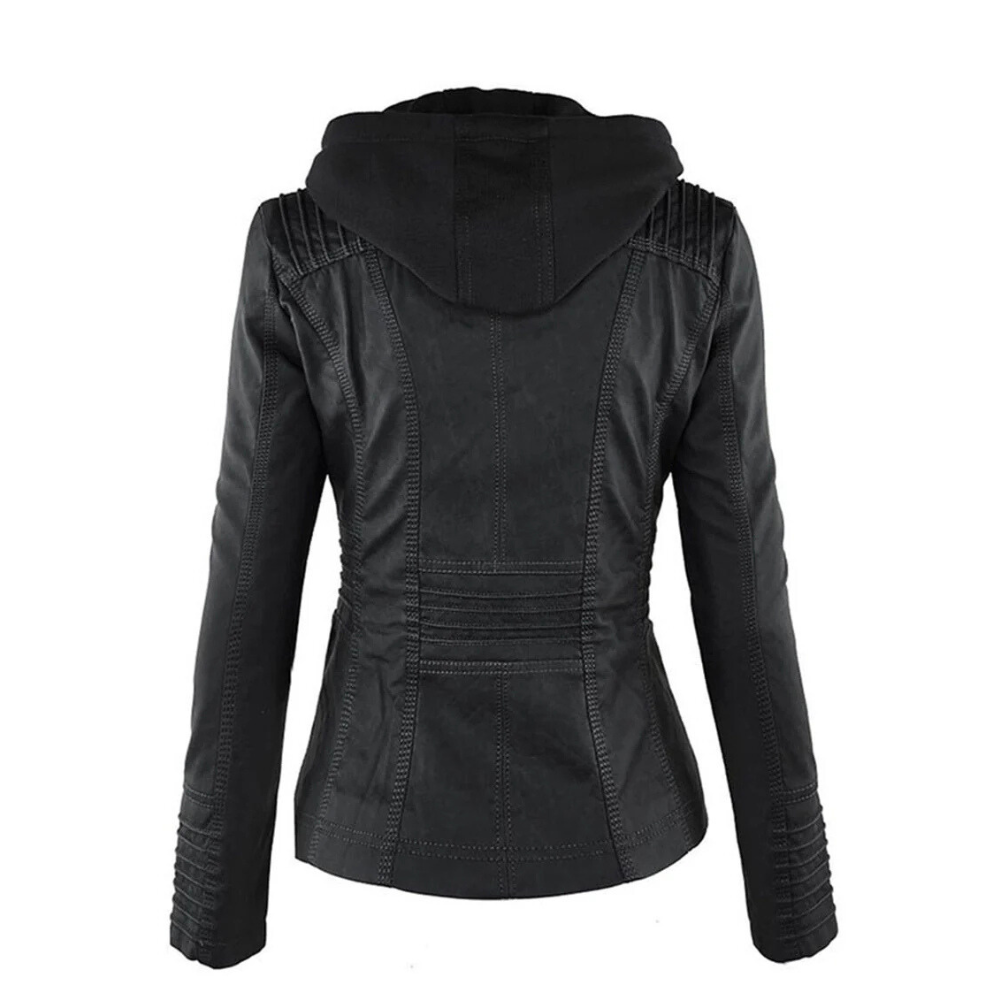 Belvenza | Giacca Elegante in Tessuto Nero
