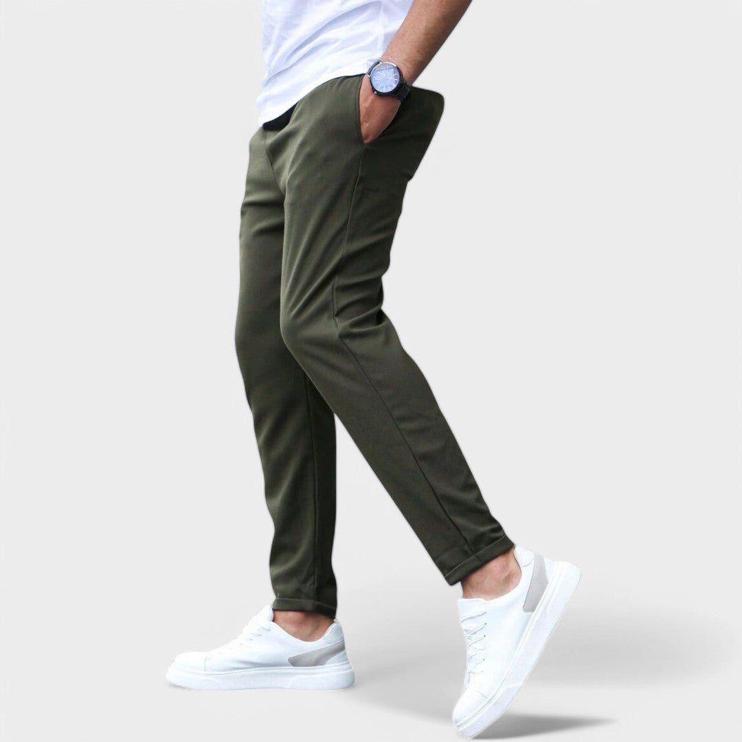Belvenza | Pantaloni Moderni in Stretch per Uomo