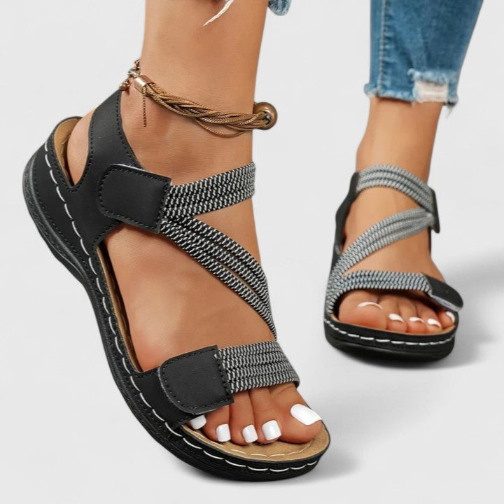 Belvenza | Sandali Eleganti Neri