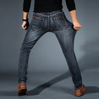Belvenza | Jeans Stretch in Denim Blu Premium