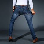 Belvenza | Jeans Stretch in Denim Blu Premium