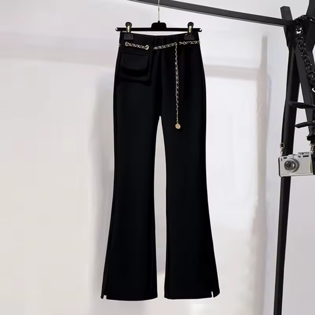 Belvenza | Completo Elegante Giacca e Pantaloni Nero