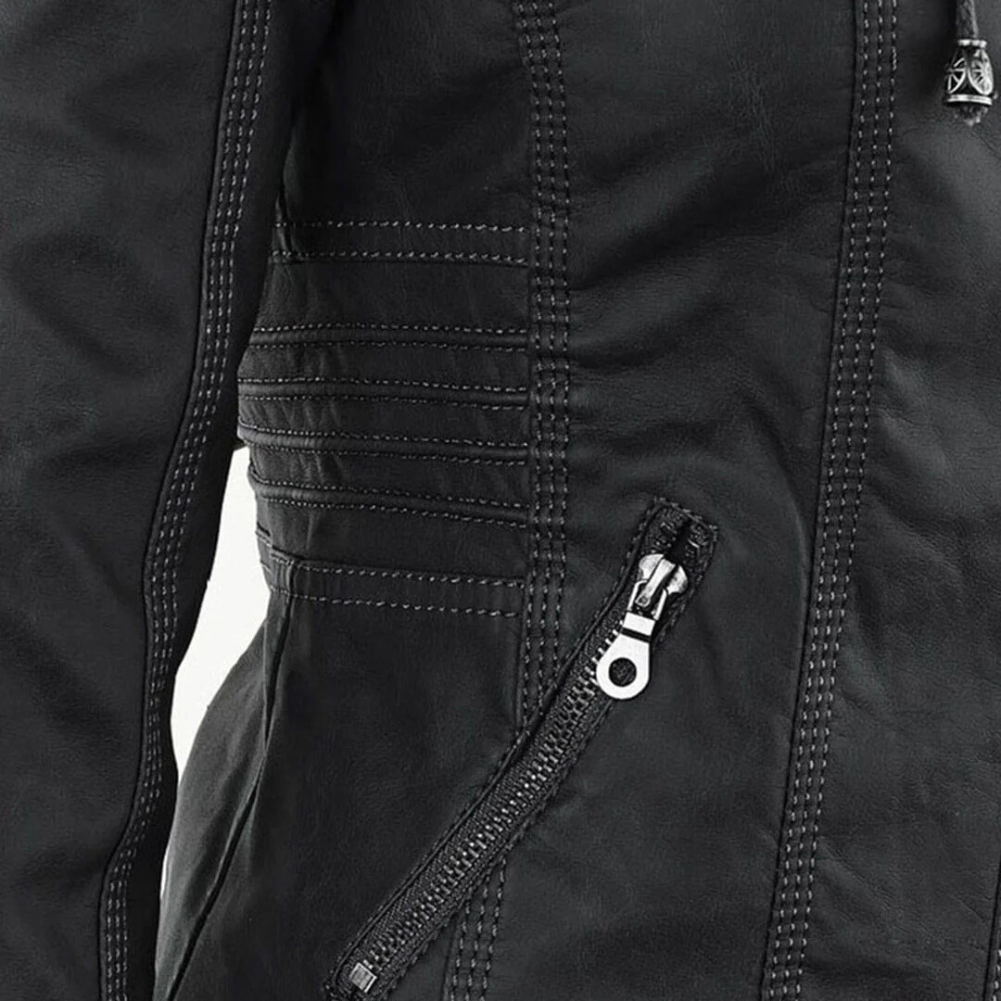 Belvenza | Giacca Elegante in Tessuto Nero
