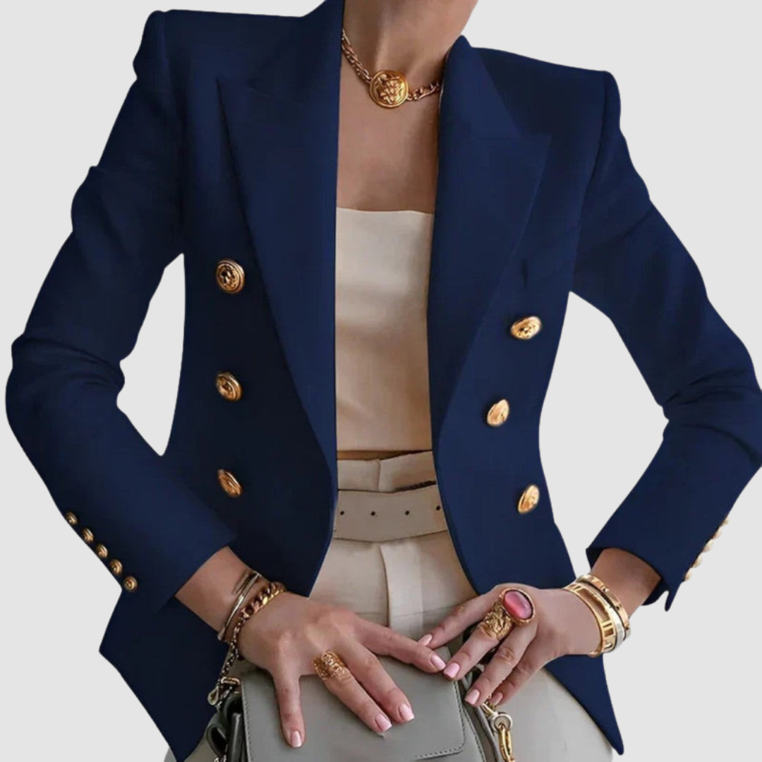 Belvenza | Blazer Elegante da Tempo Libero in Blu