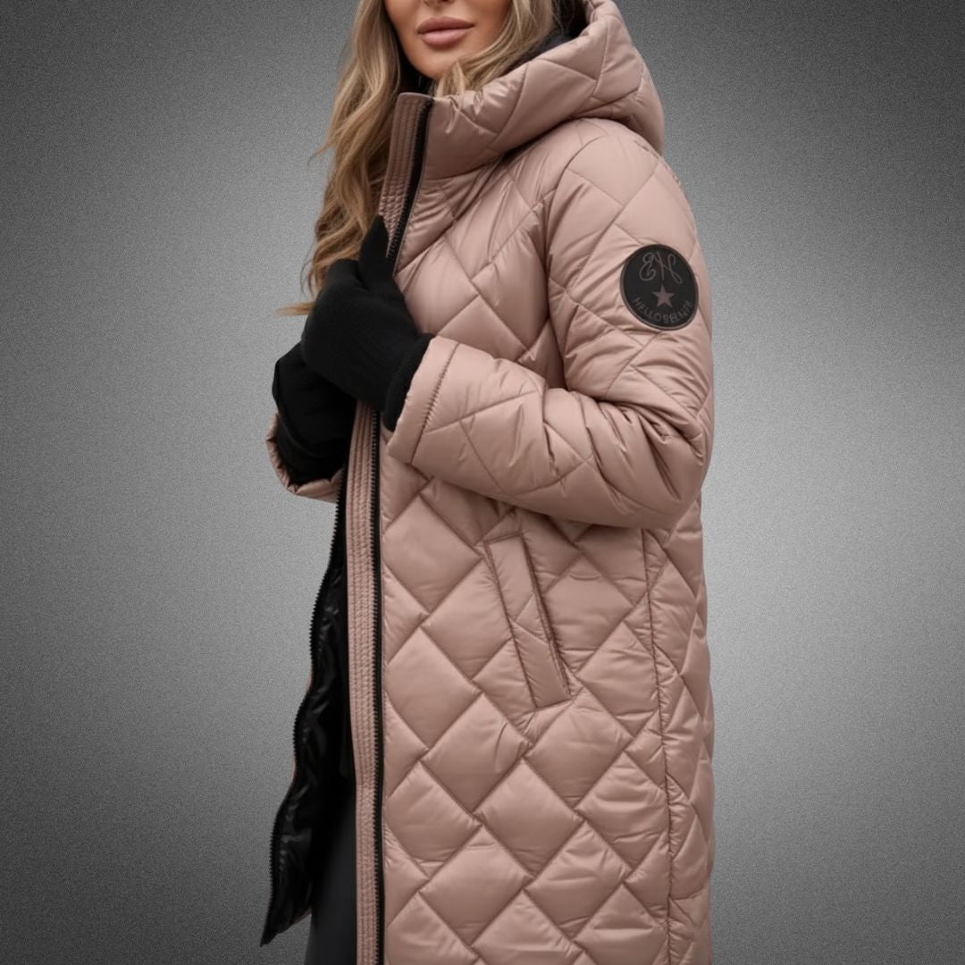 Belvenza | Giacca Elegante Bianca in Tessuto Premium