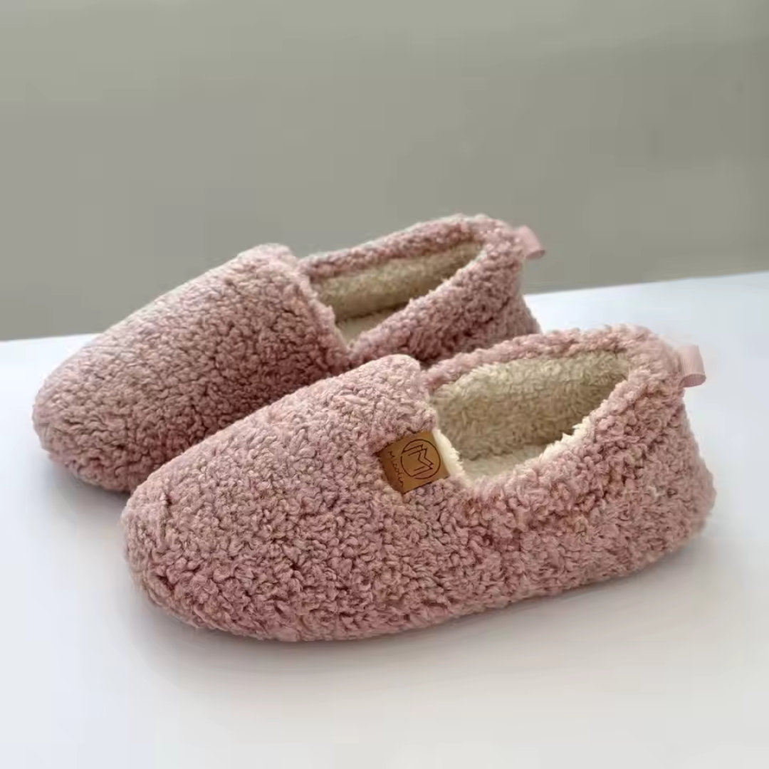 Belvenza | Pantofole Morbide in Tessuto Grigio
