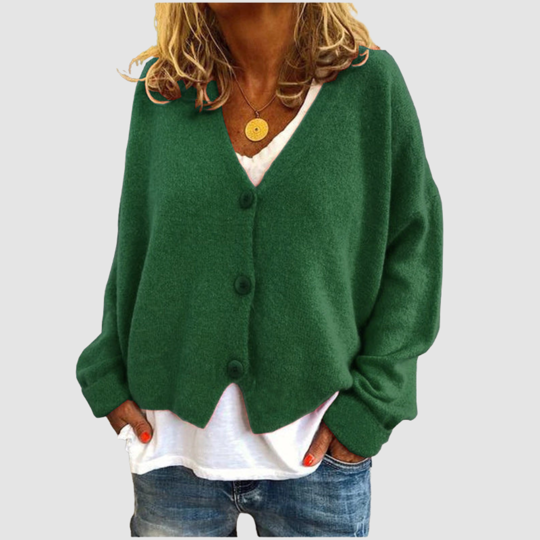 Belvenza | Cardigan Elegante in Maglia Morbida