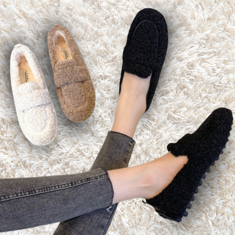 Belvenza | Pantofole Eleganti in Lana di Pecora