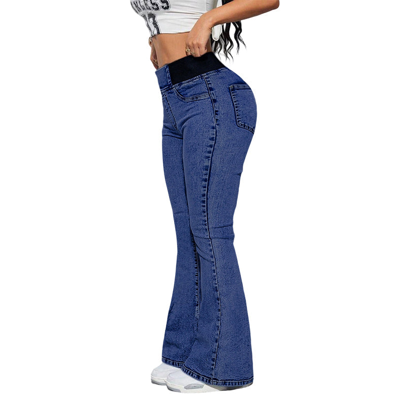 Belvenza | Jeans Stretch a Vita Alta per Donna