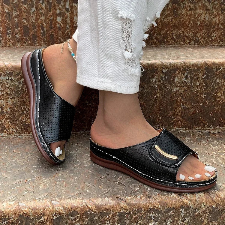 Belvenza | Sandali Urban Classici Neri