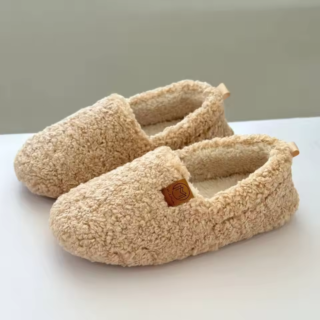 Belvenza | Pantofole Morbide in Tessuto Grigio